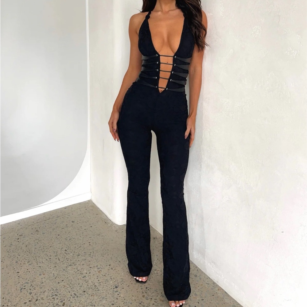 Black jumpsuit